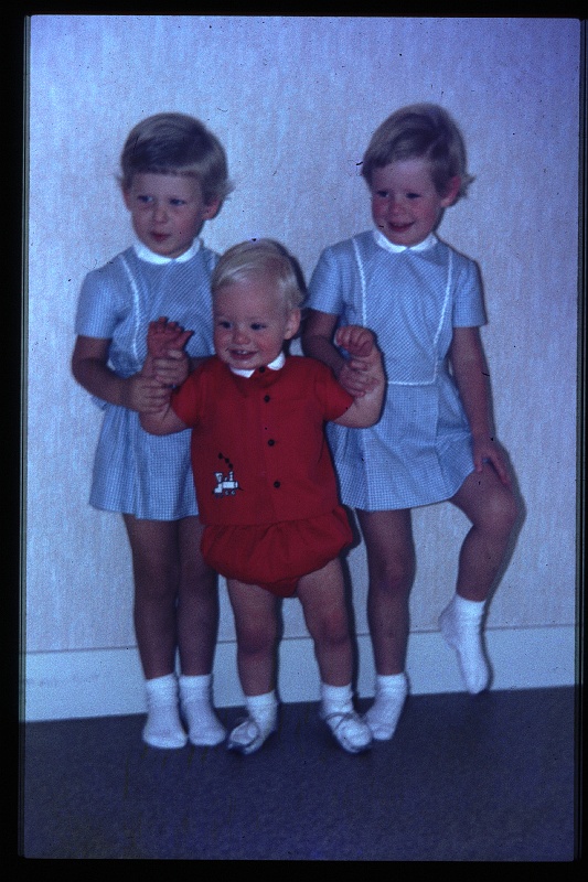 15.Delft aug 1966 Brigitte,Marion,Peter.JPG